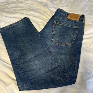 Levi jeans 514 waist 33 blue